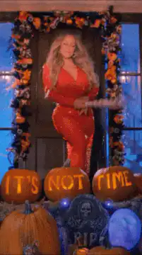 Beyonce Halloween Candy Cane Dance