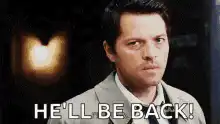Castiel He'll Be Back