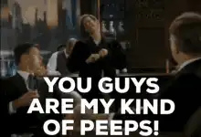 You guys are my kind of peeps