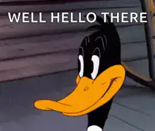Daffy Duck Well Hello There