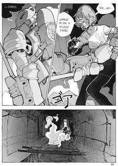 Girl stabs robot then runs away