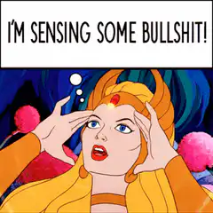 She-Ra sensing bullshit