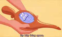 Genie in a tiny lamp