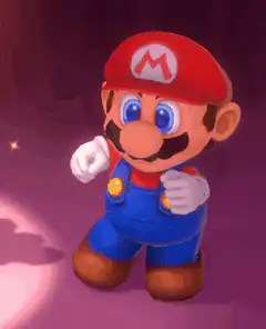 Mario dancing in 3D