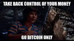 Elliott E.T. Take Back Control Go Bitcoin Only