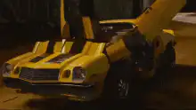 Bumblebee transforms from car to robot