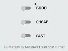 Good Cheap Fast toggle switches