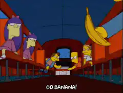 Go Banana Homer Simpson