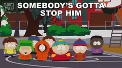 South Park kids basketball court