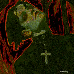 Vampire with cross loading