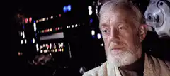 Obi-Wan Kenobi smiling