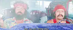 Hey man am I driving okay
