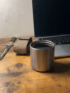 coffee cup on desk