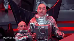 Dr. Evil and Mini Me Zap Zap Zap