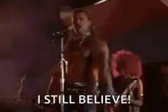 Axl Rose plays saxophone I still believe
