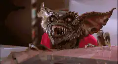 Gremlin screaming and falling