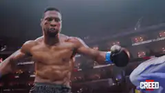 Adonis Creed celebrates knockout