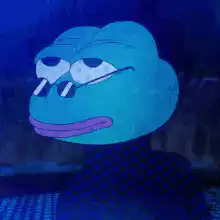 Pepe the Frog looking skeptical