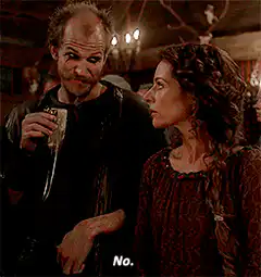 Negan and Lucille saying no