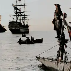 Pirate walks the plank