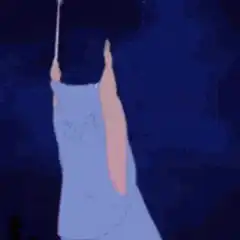 Wizard casting a spell