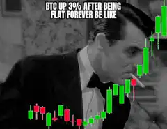Cary Grant Bitcoin Chart Reaction
