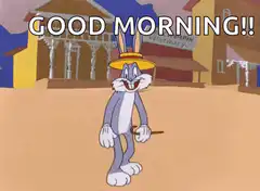 Bugs Bunny Good Morning