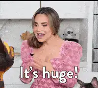 Daisy Ridley It's huge