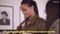 Rihanna says this is the most ghetto sh*t she's ever seen