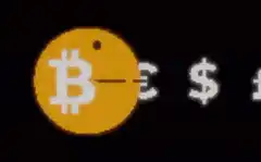 Bitcoin Pac-Man eats currency symbols