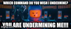 Lego Ninjago Undermine Me