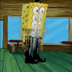 SpongeBob boots animation
