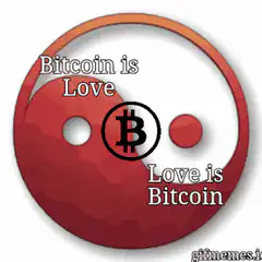 Bitcoin is Love Yin Yang