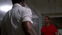 Arnold Schwarzenegger arm wrestle