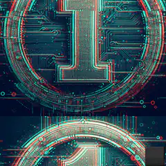Futuristic circuit board number one