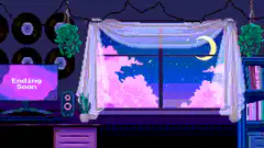Pixel art bedroom ending soon