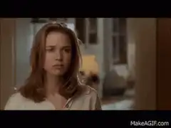 Renee Zellweger and Tom Cruise intense stare