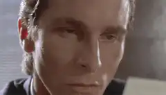 Batman Begins Bruce Wayne intense stare