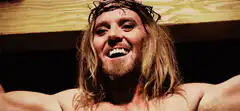 Jesus Christ Superstar Jesus laughing