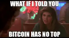 What if I told you Bitcoin has no top