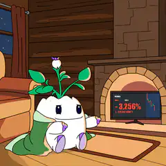 Shiba Inu plant watching stock market crash