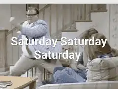 Clifford dancing Saturday Saturday Saturday