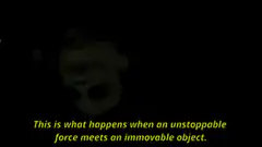 Joker falls upside down