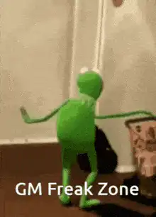 Kermit the Frog dancing