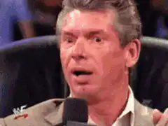 Vince McMahon shocked face