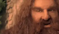 Hagrid's face morphs