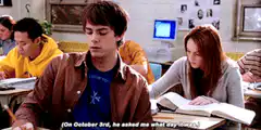 10 Things I Hate About You classroom scene