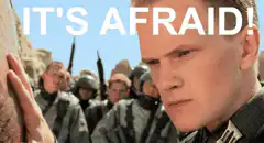It's Afraid! Starship Troopers