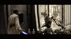 General Grievous lightsaber explosion