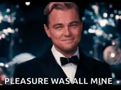 Leonardo DiCaprio Pleasure Was All Mine
